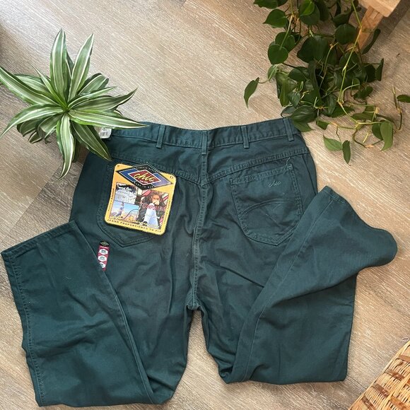 chic Denim - ✨ NWT Vintage 90s Chic Green High Rise Jeans - Made in USA ✨